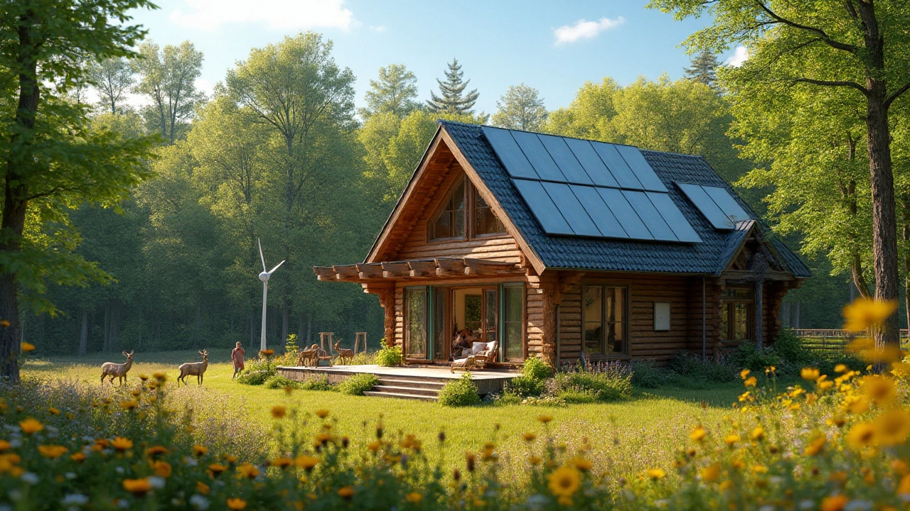 Discovering the Greenest State for Eco-Friendly Cottages in the US
