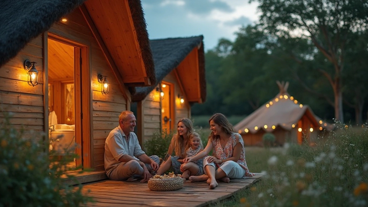 Glamping Cottages: Do You Really Get Your Own Toilet?