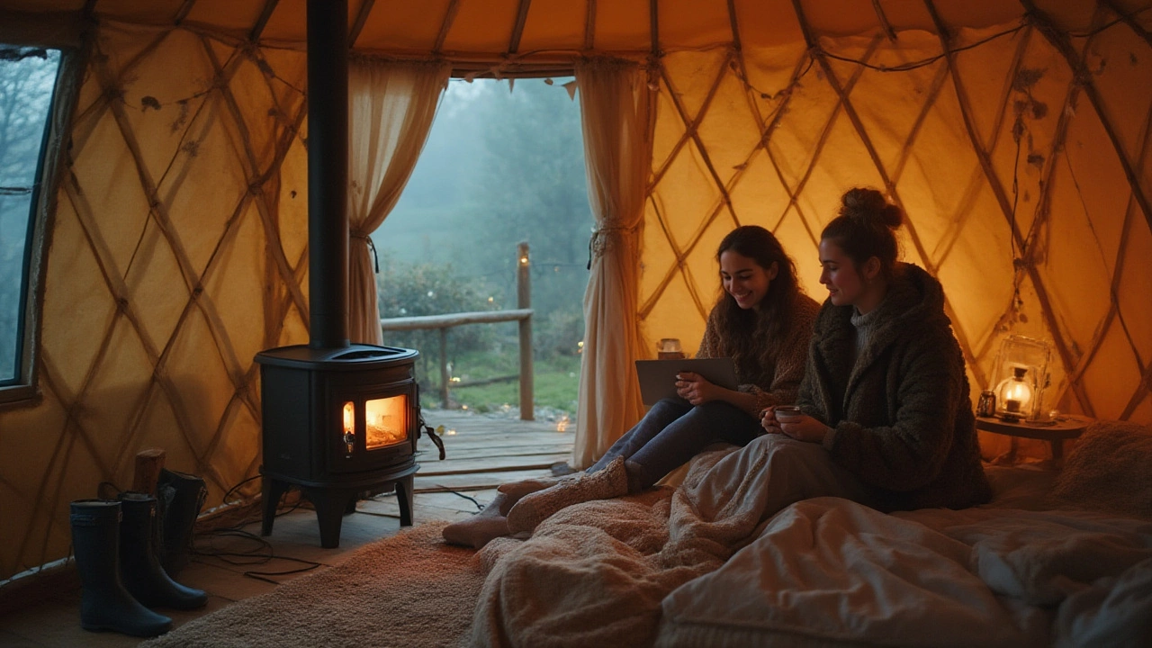 How to Stay Powered Up Glamping Without Standard Outlets