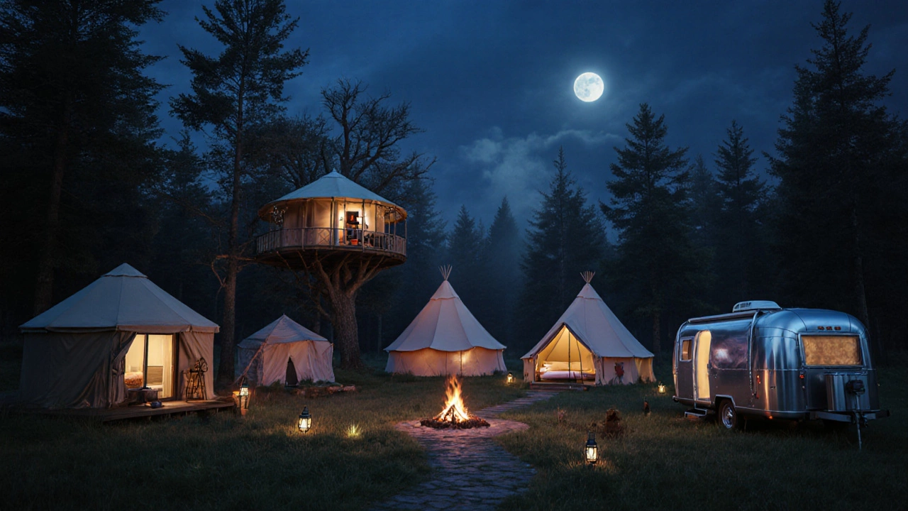 Glamping Sleep Options: What You'll Actually Rest In