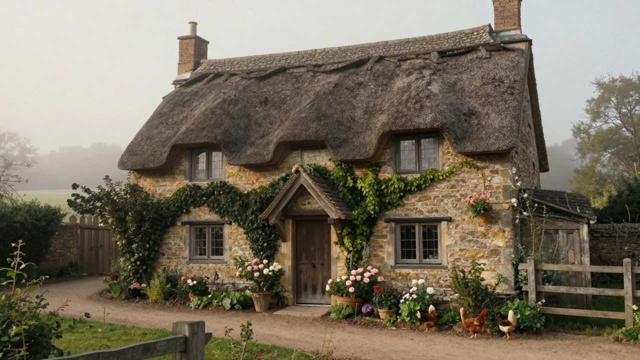What Is the Difference Between a Country Cottage and a Farmhouse?