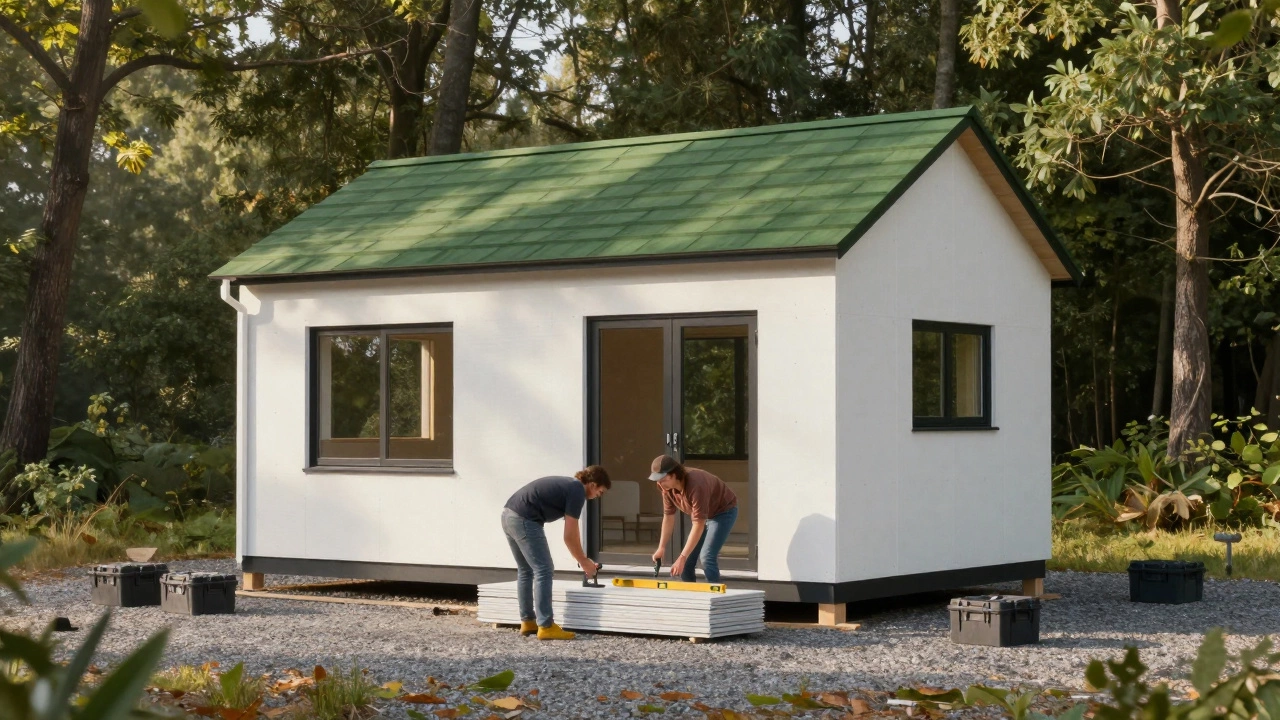 What's the easiest type of house to build? Eco-friendly cottages for beginners